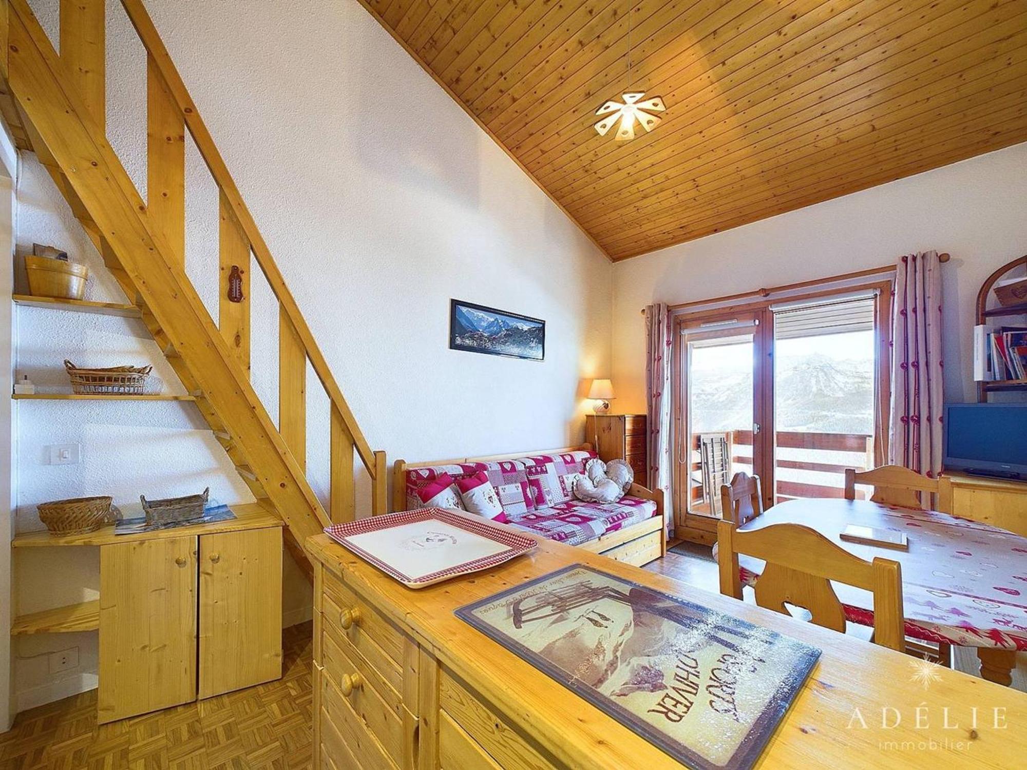 Studio Cabine Et Mezzanine Pour 4 Pers A Montvalezan-La Rosiere - Fr-1-398-550 מראה חיצוני תמונה